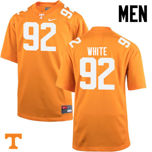 Men #92 Reggie White Tennessee Volunteers College Football Jerseys-Orange
